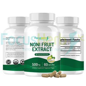 FocusHerb Cápsulas do pó do extrato do fruto do OEM <span class=keywords><strong>Noni</strong></span>