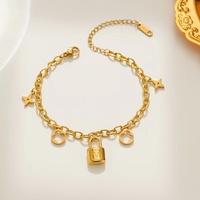 Edelstahl-Armband Hohlblumen-Anhänger-Armreif Mode-Schmuck für Damen-Armbänder und -Bangles