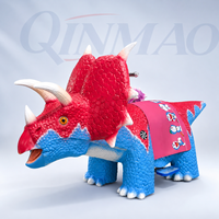 Nouveau Dinosaure Animatronique Réaliste Personnalisé 2026 - Triceratops Animatronique pour Enfants - Jouet à Chevaucher pour Parc d'Attractions