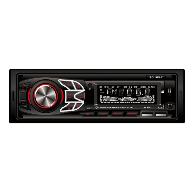 Classic Retro Pioneer Car Radio MP3 Player with Dual USB FM Transmitter & Hands-Free LCD Screen