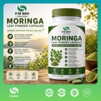 Capsules de Moringa Oleifera de haute pureté, soutien énergétique quotidien, complément alimentaire végétal super-alimentaire, service de marque privée