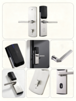 Sicherheitsschloss der Klasse C Einsteckschloss Hotel-Smartlock Lange Akkulaufzeit Kommerzielles Zugangsschloss