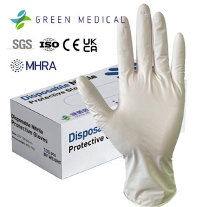 Manufacturer Disposable White Examination <strong>Nitrile</strong> <strong>Gloves</strong> Food Grade Non Sterile <strong>Nitrile</strong> <strong>Gloves</strong> Powder Free - Product Image 6