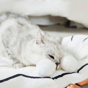 UFBemo-cama de perro reciclada en forma de Tigre, con cubierta lavable y almohada extraíble para mascotas, para perros medianos y extragrandes - Product Image 5