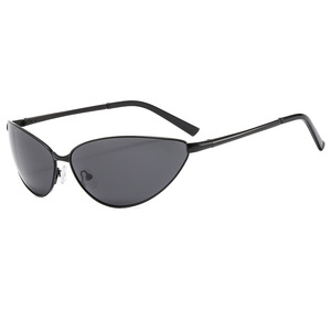 Gafas de Sol de Ojo de Gato de Diseño Y2K para Mujer, Nuevas 2024, Protección UV400, Gafas de Sol Metálicas para Hombre - Product Image 1