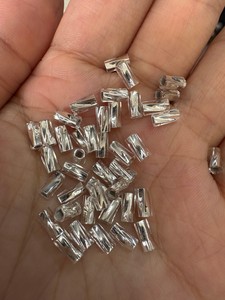 Cristal suelto verde rojo corte Bugles cuentas de semillas de vidrio 1,7-1,8mm 2mm 2,5mm <span class=keywords><strong>3</strong></span>,8mm cuentas de máquina de bordado - Product Image 3