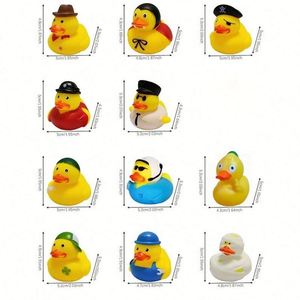 Juguete de Baño de Plástico y Goma Creativo de Halloween con Sonido de Trompeta, Forma Profesional para Jugar en el Agua, Pato Amarillo - Product Image 3