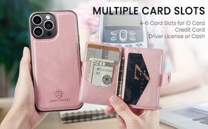 สําหรับ<span class=keywords><strong>Iphone</strong></span> 15 Pro Maxกระเป๋าสตางค์หนังสําหรับ<span class=keywords><strong>Iphone</strong></span> 15 Pro <span class=keywords><strong>14</strong></span> Plus <span class=keywords><strong>14</strong></span> Pro Max 12 13 11 Kickstandหนัง - Product Image 3