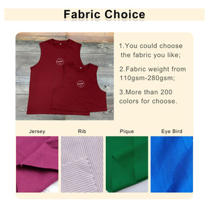 Venta caliente Chaleco de gimnasio de verano para hombres 100% algodón estampado reflectante personalizado negro que absorbe la humedad tanque deportivo de punto transpirable - Product Image 3