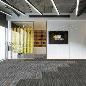 Dalles de moquette épaisses pour le <span class=keywords><strong>sol</strong></span>, usage bureau ou domestique, dalles de moquette pour le <span class=keywords><strong>sol</strong></span> de bureau, moquette commerciale pour le <span class=keywords><strong>sol</strong></span> de bureau, revêtement de <span class=keywords><strong>sol</strong></span> en blocs de moquette - Product Image 2