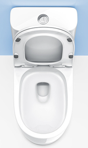โถสุขภัณฑ์เซรามิกขนาดเล็กกะทัดรัด ระบบ Washdown สำหรับระเบียงห้องน้ำ - Product Image 4
