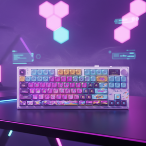 <span class=keywords><strong>Teclado</strong></span> Mecánico para Juegos AULA S87Pro, Inalámbrico 2.4G, Con Cable, Tres Modos, Intercambiable <span class=keywords><strong>en</strong></span> Caliente, para Esports - Product Image 2