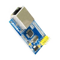 Módulo de red LAN Ethernet Shield W5500 compatible con programa de microcontrolador TCP/IP 51/ STM32 con 32k Bytes SPI 3,3 V/5V sobre W5100