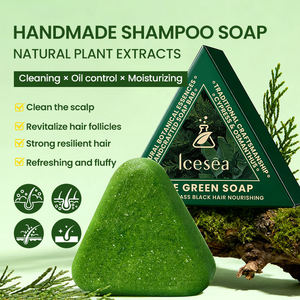 Champú Sólido Artesanal OEM con Extractos Naturales de Plantas, Control de Grasa, Hidratante, Limpia el Cuero Cabelludo, Cabello Voluminoso, Venta al Por Mayor - Product Image 1