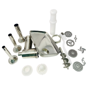 Accessoire polyvalent pour <span class=keywords><strong>hachoir</strong></span> à <span class=keywords><strong>viande</strong></span> en acier inoxydable, idéal pour les cuisiniers et les amateurs de cuisine. - Product Image 5