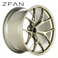 Nouvelles jantes en alliage d'aluminium forgé ZFAN personnalisées de 18 à 21 pouces, PCD 5x114.3/112/120, finition bronze, garantie 5 ans pour M4/M5