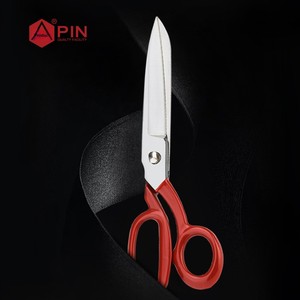 Ciseaux de broderie de style brésilien PIN Pintzi, grands ciseaux en acier inoxydable pour couper le <span class=keywords><strong>tissu</strong></span>, poignées en caoutchouc, ciseaux de couture - Product Image 3