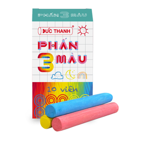 Juego de Tizas de Alta Calidad, 3 Colores Mezclados, Resistentes a Roturas, Sin Polvo, Tizas de Colores para Niños, Venta al Por Mayor B2B - Product Image 1