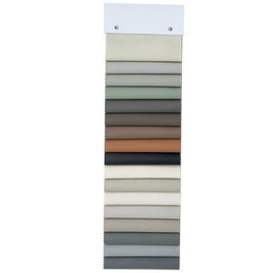 Litchi Pattern Microfiber <b>Fabric</b> <b>Medium</b> Weight PU Coated Waterproof Abrasion Resistant Sofa Upholstery Material - Product Image 3