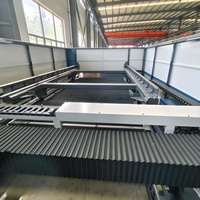 Ligne de production laser flexible DF3015 3000x1500mm 3000W, machine de découpe laser à fibre avec déroulage et nivellement automatiques, certifiée CE