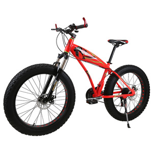 Vélo de montagne Shark Snow 26 pouces avec pneus larges 4.0, freins à disque, fourche à suspension, tout-terrain, unisexe, adulte - Product Image 4