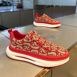 Chaussures de marche en mesh antidérapantes pour hommes, légères, avec coussin EVA, baskets décontractées d'extérieur, plateforme, semelle épaisse, chaussures de sport - Product Image 2