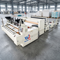 Machine à fabriquer du papier toilette à faible coût, petite taille, machine à rembobiner et à perforer les rouleaux de papier essuie-tout de cuisine