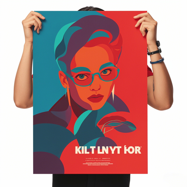 Manufacturers Custom Design Large Size Film CMYK Color Colorful Photo Movie Music Business Advertising Poster Printing for Shop