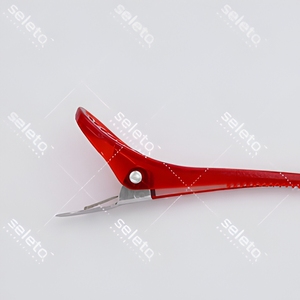 Pinces à cheveux en plastique couleur bonbon, électroplaquées, pour sectionnement et coiffage, pour salon <span class=keywords><strong>de</strong></span> coiffure, vente en gros OEM - Product Image 5