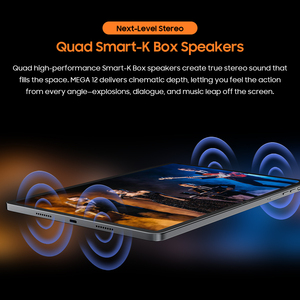 Blackview MEGA 12 Tablet PC 12.2" 12+256GB Main 50mp Camera 10000mAh Battery Android 16 <b>Keyboard</b> Mouse 5G Tablet Set for Adults - Product Image 4