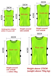 Chaleco de entrenamiento de fútbol Unisex promocional 100% poliéster al por mayor personalizado transpirable sublimado fútbol entrenamiento malla chalecos - Product Image 2