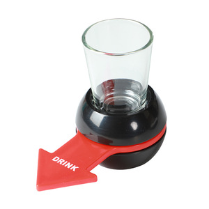 Juguete de plato giratorio de licor de pena <span class=keywords><strong>Ruleta</strong></span> rusa amigos bebida Shot Spinner Arrow Juego de beber Spinner Juego Juegos de fiesta - Product Image 5
