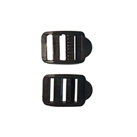 Vente directe d'usine, accessoires de bagages en POM, imperméables, robustes et sûrs. Accessoires à œillets noirs en stock