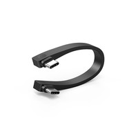 Câble USB4 Type C vers Type C, câble plat souple FPC, 20 Gbps, 100 W PD, charge rapide, Thunderbolt4/5, fonction complète, câble court