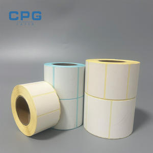 Manufacturer Customized BPA Free Direct Thermal Labels Paper Waterproof Thermal Barcode Label Sticker Roll - Product Image 1