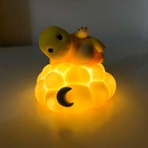 Jouet d'art en PVC Designer Nailong, Lumière activée par le toucher, Sculpture <span class=keywords><strong>de</strong></span> bureau esthétique limitée pour collectionneurs, sous licence officielle - Product Image 3