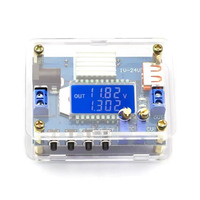 Convertidor CC-CC de Alta Precisión J3X, Módulo de Alimentación CC CV, 1-24V 3A, Fuente de Alimentación Regulada Ajustable, Voltímetro, Amperímetro