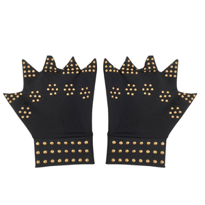 Guantes de compresión para artritis con puntos magnéticos, <span class=keywords><strong>articulaciones</strong></span> de seguridad deportiva, terapia de curación, alivio del <span class=keywords><strong>dolor</strong></span>, guantes de masaje con puntos magnéticos - Product Image 5