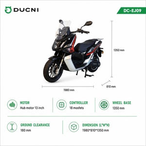 Scooter à moteur haute performance 3000w 80km/h pour adultes - Product Image 5