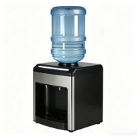 Distributeur de glaçons en forme de balle 22kg/24h, machine à glaçons automatique de comptoir R134a avec contrôle par écran tactile, pour eau du robinet/bouteille, détection de niveau de glace plein