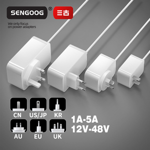 1A ~ 5A tùy chọn hiện tại Power Adapter GS ul chứng nhận 5W ~ 75W Power adapter 5V ~ 40V AC DC chuyển đổi với bảo vệ OVP - Product Image 1