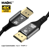 Câble OEM DisplayPort DP1.4 8K DP1.2 4K HDR 165Hz 60Hz Port d'affichage câble adaptateur DP pour PC portable TV