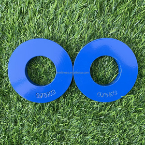 Mini plaque de poids de compétition en acier portable 0,25/0,5/0,75/1/1,25/1,5/2 kg – Unité de plaque de poids mini durable et écologique W - Product Image 2