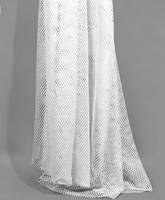 Tissu en maille ignifuge intrinsèque, polyester ignifuge pour hôpital