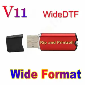 DTF UV 11.1 רחב פורמט תוכנה V11.1 Widedtf רישיון קוד Rip Dongle Usb מפתח תכנית עבור Epson 7900 P900 4000 4880 4800 3800