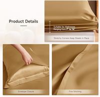 Vente en gros d'usine, draps plats 100% soie de mûrier 6A, taille King, utilisation hôtelière, respirant, certifié OEKO-TEX, toutes saisons