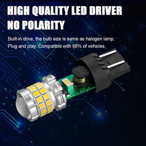 <strong>Auto</strong> 194 LED Bulb <strong>CANBUS</strong> Error Free 168 2825 W5W <strong>T10</strong> LED Bulbs 4014 LED Chips Car Dome Map Door Courtesy Trunk Parking Lights - Product Image 5