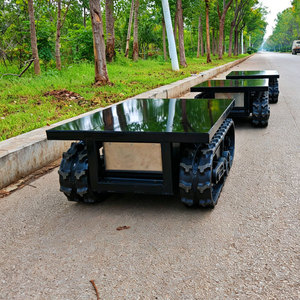 Châssis <span class=keywords><strong>de</strong></span> mini-robot électrique tout-terrain, châssis à chenilles avec moteur sans balais pour la manutention agricole et <span class=keywords><strong>de</strong></span> <span class=keywords><strong>jardin</strong></span> - Product Image 2
