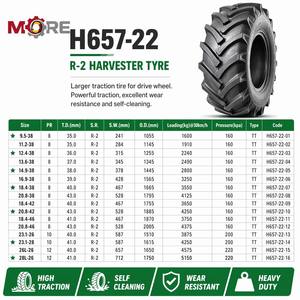 ยางรถเกี่ยวข้าว 18.4-38 12PR R-2 81 มม. ลายดอกยางลึกพิเศษ สำหรับรถเกี่ยวข้าวและงานในนาข้าว - Product Image 3