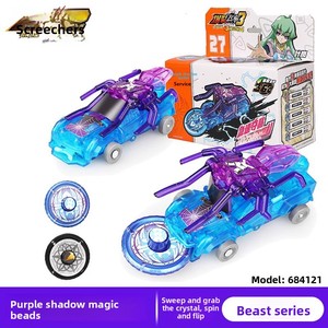Set di Giocattoli Trasformabili Explosive Racing Car 3 Inferno Bull con Pinza in Plastica, Granchio, Vespa Fulminante e Ragno Ombra <span class=keywords><strong>Viola</strong></span> - Product Image 2